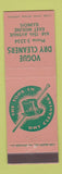 Matchbook Cover - Vogue Dry Cleaners East Moline IL