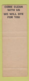 Matchbook Cover - National Cleaners and Dyers Montebello CA