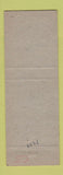 Matchbook Cover - Rainbow Grill Aztec NM