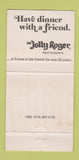 Matchbook Cover - Jolly Roger Restaurants Hawaii CA WEAR 30 Strike