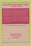 Matchbook Cover - Brookfield Zoo Chicago IL 40 Strike