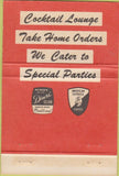 Matchbook Cover - The Pagoda Miami Beach FL Chinese food 40 Strike