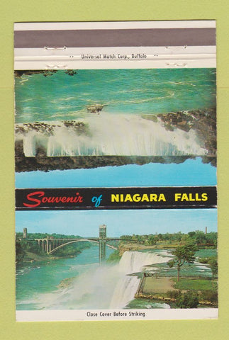 Matchbook Cover - Niagara Falls NY Souvenir  40 Strike