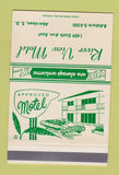 Matchbook Cover - River View Motel Aberdeen SD 40 Strike SAMPLE