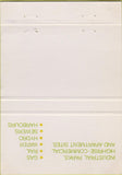 Matchbook Cover - Hamilton Wentworth Planning Dept Hamilton ON 40 Strike