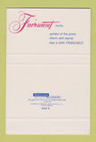 Matchbook Cover - Fairmont Hotel San Francisco CA 40 Strike SAMPLE