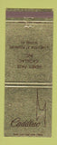 Matchbook Cover - Cadillac Henry Paul Wayne PA Jewel