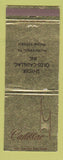 Matchbook Cover - Cadillac Snyder Oldsmobile Phoenixville PA Jewel WEAR