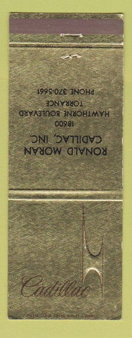 Matchbook Cover - Cadillac Ronald Moran Torrance CA Jewel