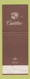 Matchbook Cover - Cadillac Ronald Moran Torrance CA Jewel