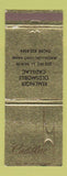 Matchbook Cover - Cadillac Remlinger Oldsmobile Massillon OH Jewel WEAR