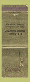 Matchbook Cover - Cadillac BK Daniel Guthrie OK Jewel