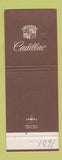 Matchbook Cover - Cadillac General Sales West Chester PA Jewel