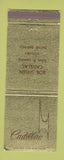 Matchbook Cover - Cadillac Bob Spreen Downey CA Jewel