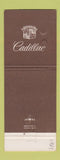 Matchbook Cover - Cadillac Frost Motors Newton MA Jewel