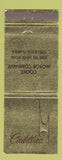 Matchbook Cover - Cadillac Cooke Motors Sarasota FL Jewel