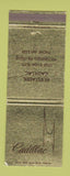 Matchbook Cover - Cadillac Hufstader Pittsburgh PA Jewel