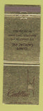 Matchbook Cover - Cadillac Gumpp Mansfield OH Jewel WEAR