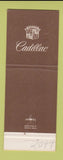 Matchbook Cover - Cadillac Tom Simons' Rubicon Dayton OH Jewel