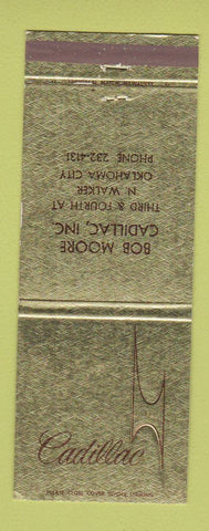 Matchbook Cover - Cadillac Bob Moore Oklahoma City OK Jewel