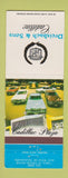 Matchbook Cover - Dreisbach Cadillac Detroit MI