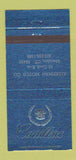 Matchbook Cover - Alderman Motors Cadillac Meriden CT 30 Strike