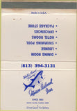 Matchbook Cover - Wmarco Island Inn FL WEAR 40 Strike