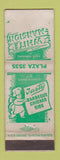 Matchbook Cover - White Mansion WEAR