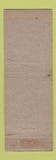 Matchbook Cover - De Angelis Grill Soda Fountain Hershey PA WEAR