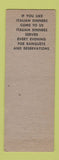 Matchbook Cover - Rosso's Italian Restaurant Woodville CA