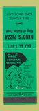 Matchbook Cover - Nino's Pizza Long Beach CA