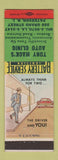 Matchbook Cover - Tony Mack's Auto Clinic Paterson NJ