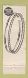 Matchbook Cover - Perfect Circle Piston Rings Hillsboro ND