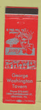 Matchbook Cover - George Washington Tavern Lebanon PA