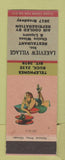 Matchbook Cover - Lakeview Village Restaurant pinup SAMPLE