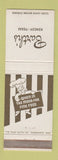 Matchbook Cover - Barth's Kenedy TX restaurant