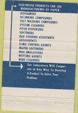 Matchbook Cover - Fleetwood Manufacturing Chemists Webster MA 40 Strike