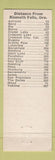 Matchbook Cover - Van's Motel Cafe Klamath Falls OR