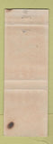 Matchbook Cover - Millstream Motel Fall Creek WI WORN