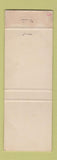 Matchbook Cover - Topper Motel Casper WY BLACK WORN