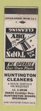 Matchbook Cover - Huntington Cleaners Huntington Woods MI WEAR