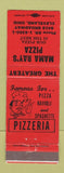 Matchbook Cover - Mama Ray's Pizza Cleveland OH RED