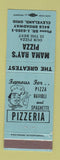 Matchbook Cover - Mama Ray's Pizza Cleveland OH BLUE