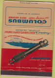 Matchbook Cover - Columbus Shock Absorbers Littleton CO 40 Strike