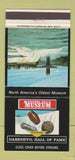 Matchbook Cover - Niagara Falls ON Daredevil Hall of Fame museum 30 Strike