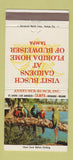 Matchbook Cover - Busch Gardens Tampa FL Parrots 30 Strike