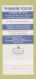 Matchbook Cover - Timber Lodge Government Camp OR 30 Strike