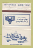 Matchbook Cover - Pro Football Hall of Fame Canton OH  40 Strike