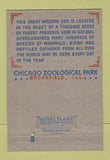 Matchbook Cover - Brookfield Zoo Chicago IL Panda Bear 40 Strike