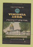Matchbook Cover - West Virginia WV Tourism 40 Strike